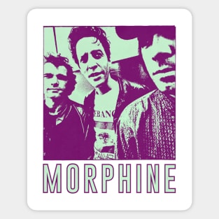 Morphine  -- 90s Fan Design Sticker